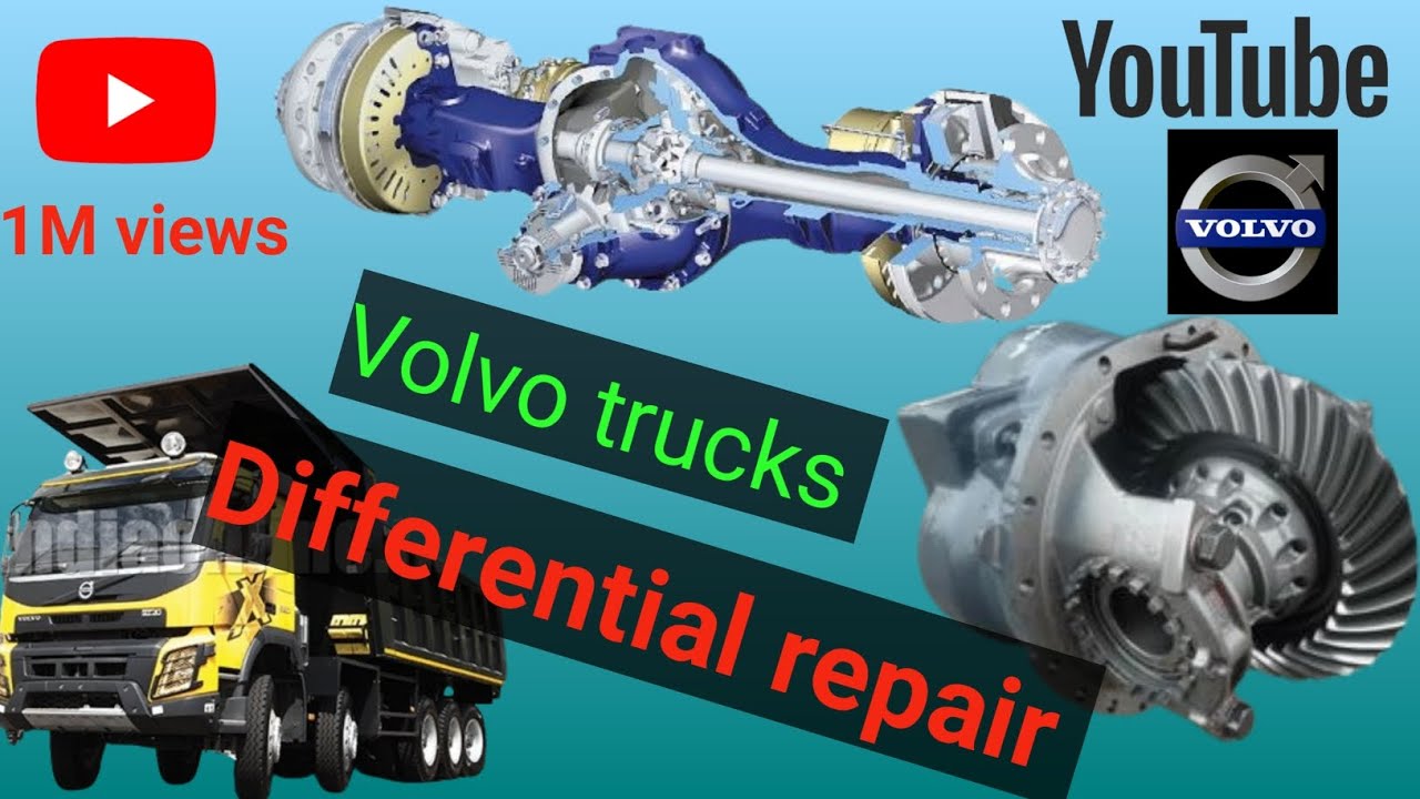 Volvo trucks differential repair || fmx460 Crown overhauling || RTH3312 axle differential # video