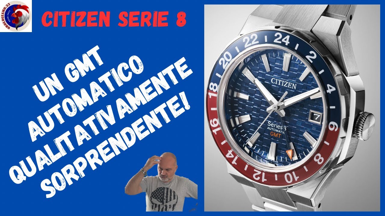 Citizen e il suo GMT automatico