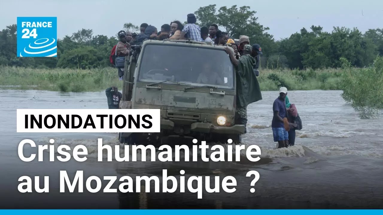 Apr&egrave;s les inondations au Mozambique, l'Onu alerte sur une crise humanitaire &bull; FRANCE 24