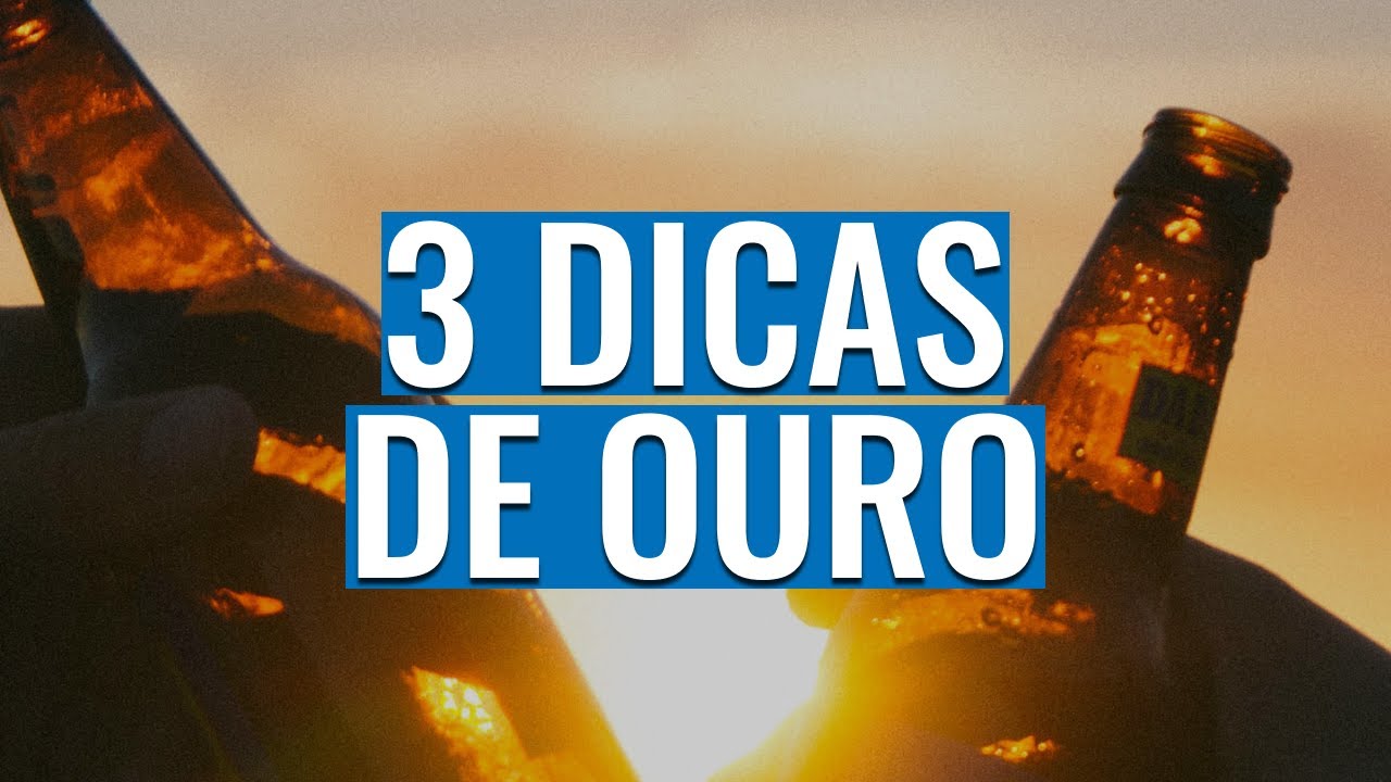 Produ&ccedil;&atilde;o de Cerveja - 3 dicas de ouro