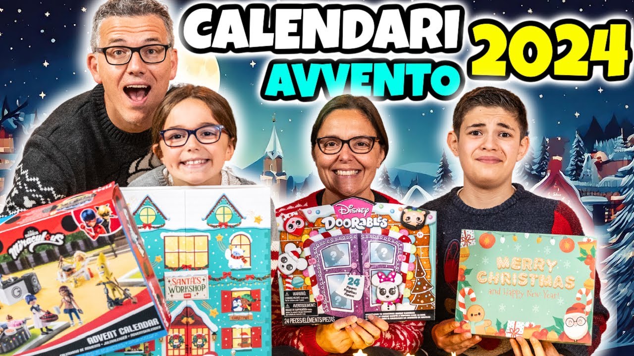 CALENDARI AVVENTO Natale 2024: LEGAMI, DISNEY, MIRACULOUS e Rompicapi