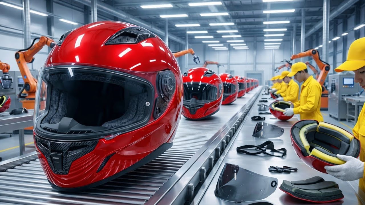 How Safety Helmets Are Made: The Step-by-Step Process