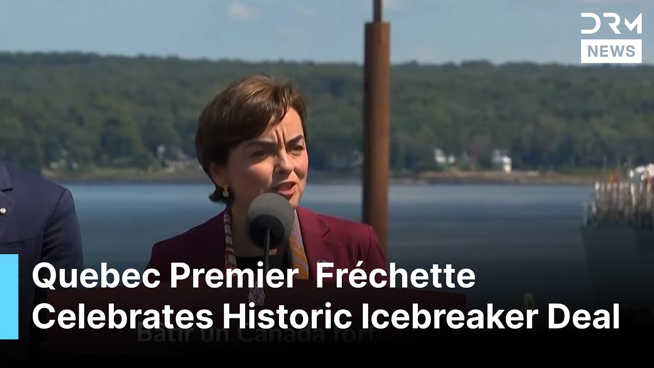 Quebec Premier Fr&eacute;chette Hails C$11.3B Icebreaker Deal and Nearly 5,000 Quebec Jobs | AC1G