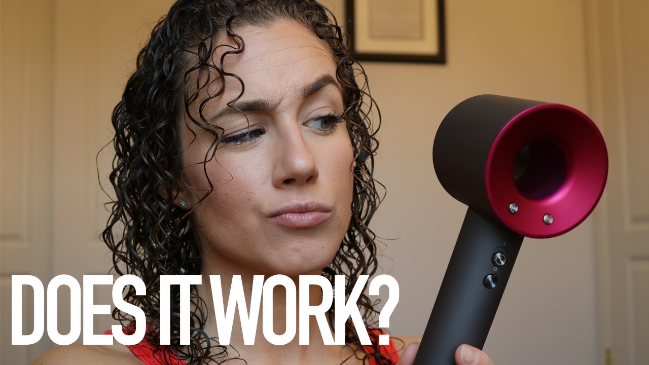 TESTING THE DYSON SUPERSONIC ON CURLY HAIR! | Is it worth $400? ?| REBECCA BASCH |