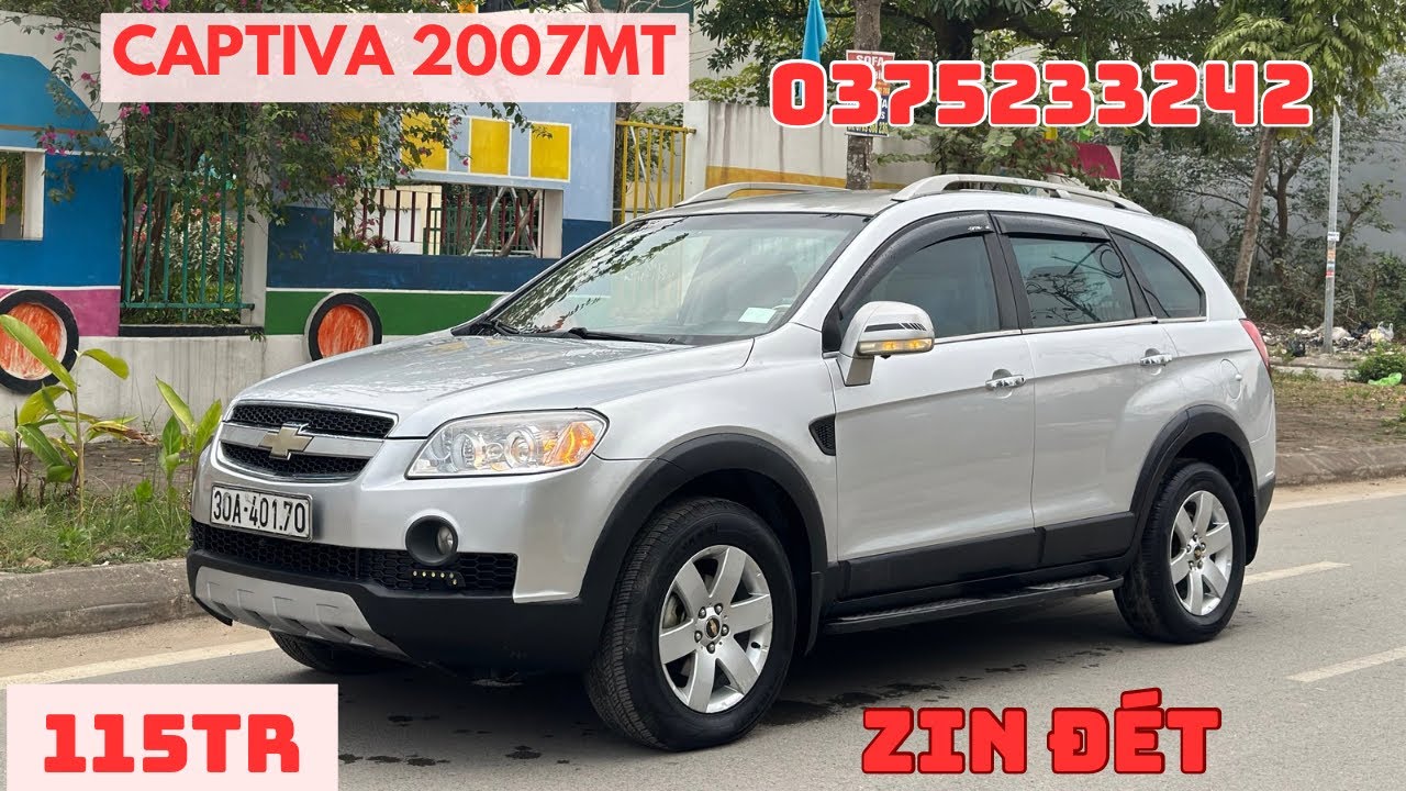 115tr CAPTIVA 2007MT XE GIA ĐÌNH CỰC ĐẸP BẢN ĐỦ ALO 0375233242