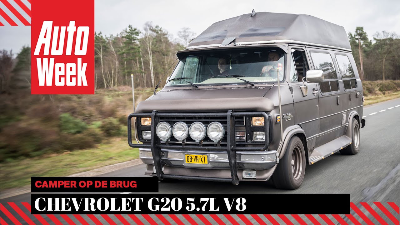 Chevrolet G20 5,7L V8 - Camper op de brug