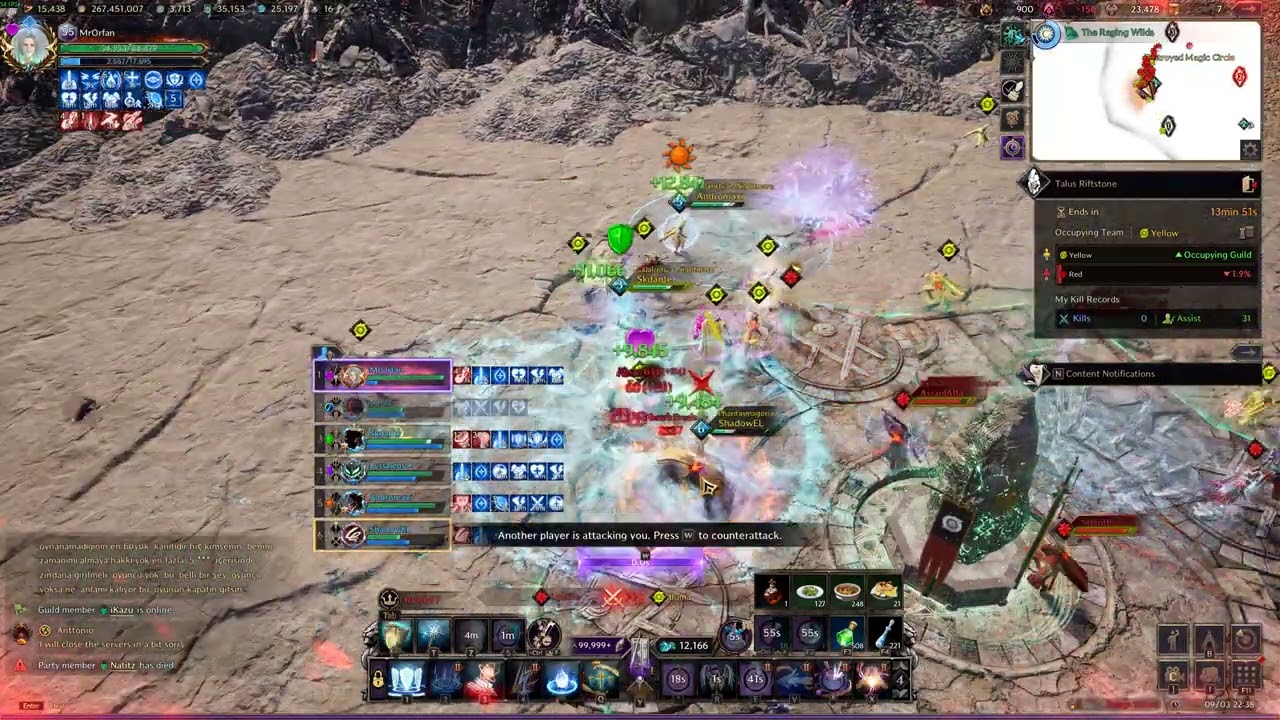 Wargame Disaster VS Stella Nerra (Throne And Liberty)!!!!
