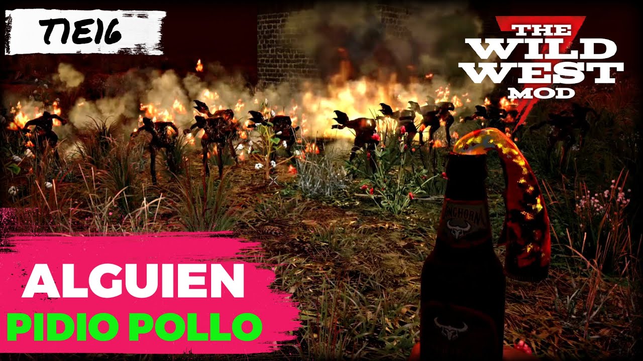 T1E16---HORDA DIA 14,CORTA PERO INTENSA| WILD WEST MOD 7D2D GAMEPLAY EN ESPAÑOL 2023
