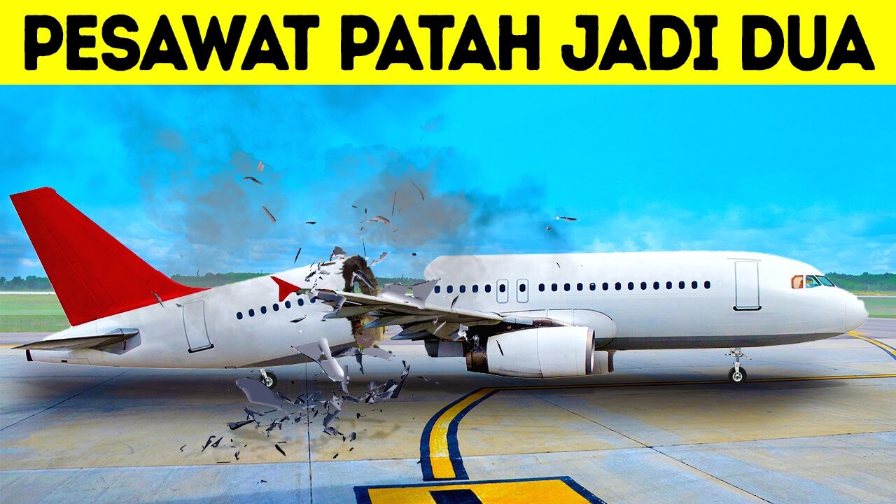 Pesawat Ini Kehilangan Ekornya, tapi Semua Orang Selamat