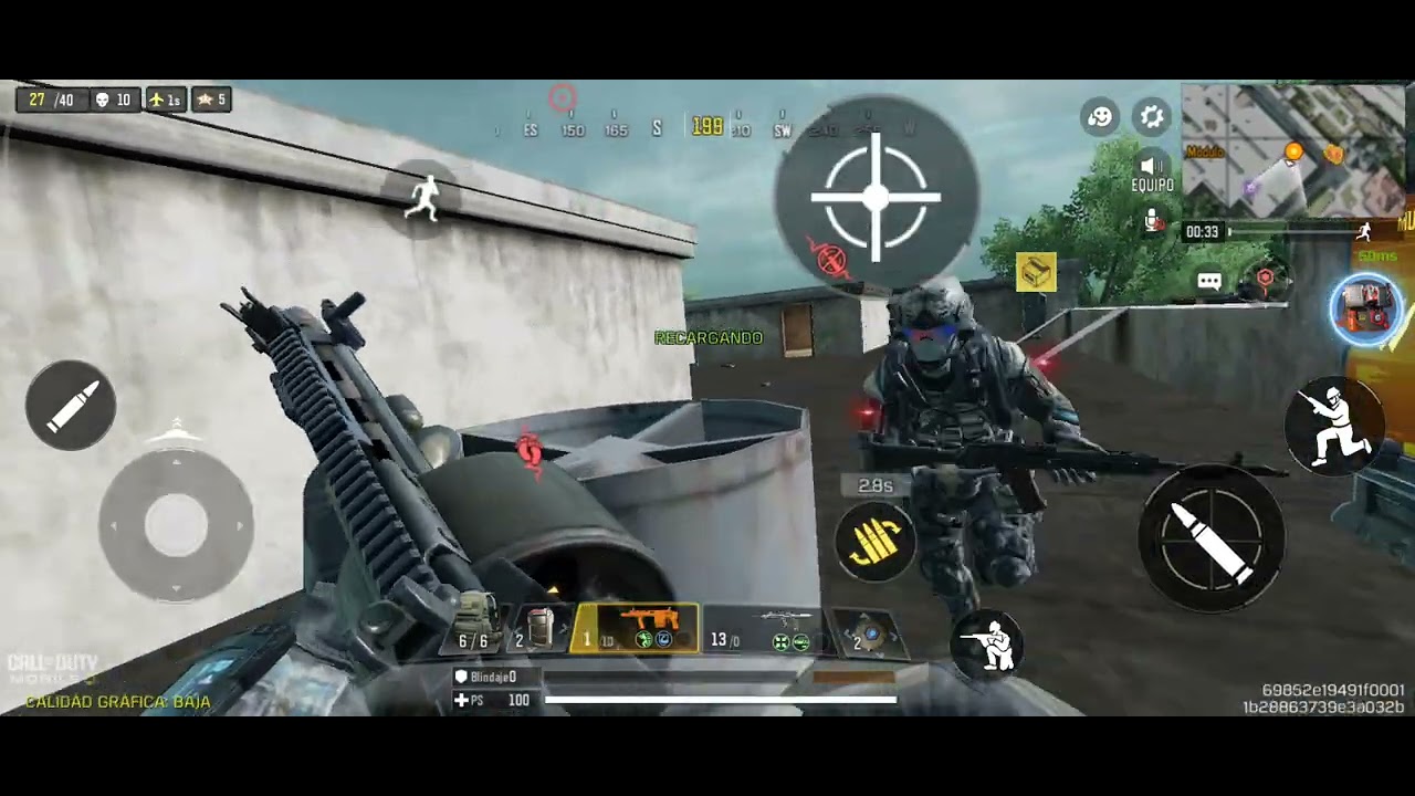 Me hago 24 eliminarcione en call of duty Mobile solo para resolo vs escuadra en j5 prime