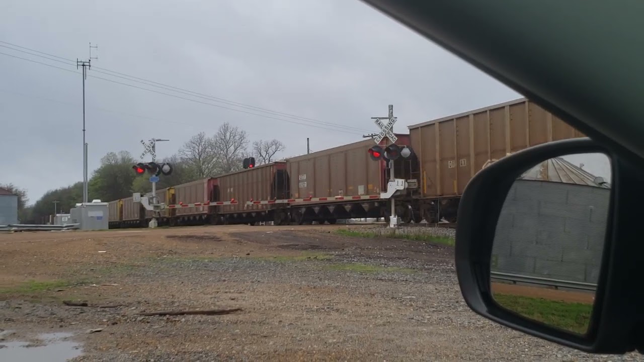Canadian National 3008 & 3075 Coal Train 