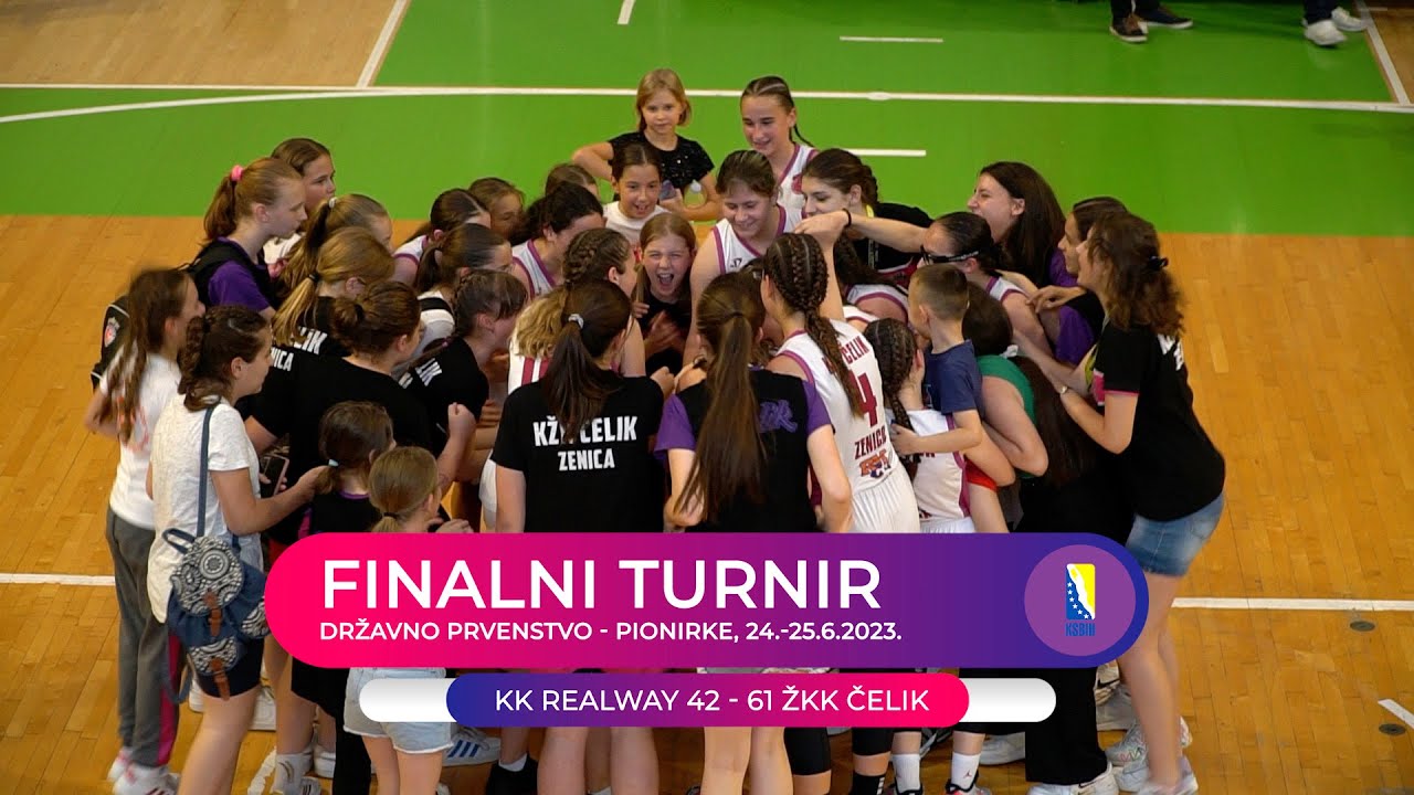 KK Realway (Sarajevo) 42 : 61 ŽKK Čelik (Zenica) 25.6.2023.