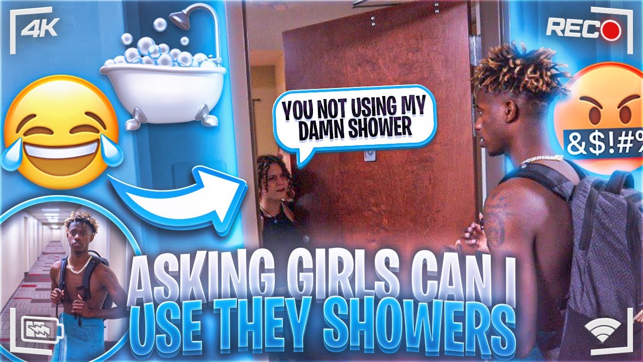Asking Random College Students If I Could Use Their Shower!!!!