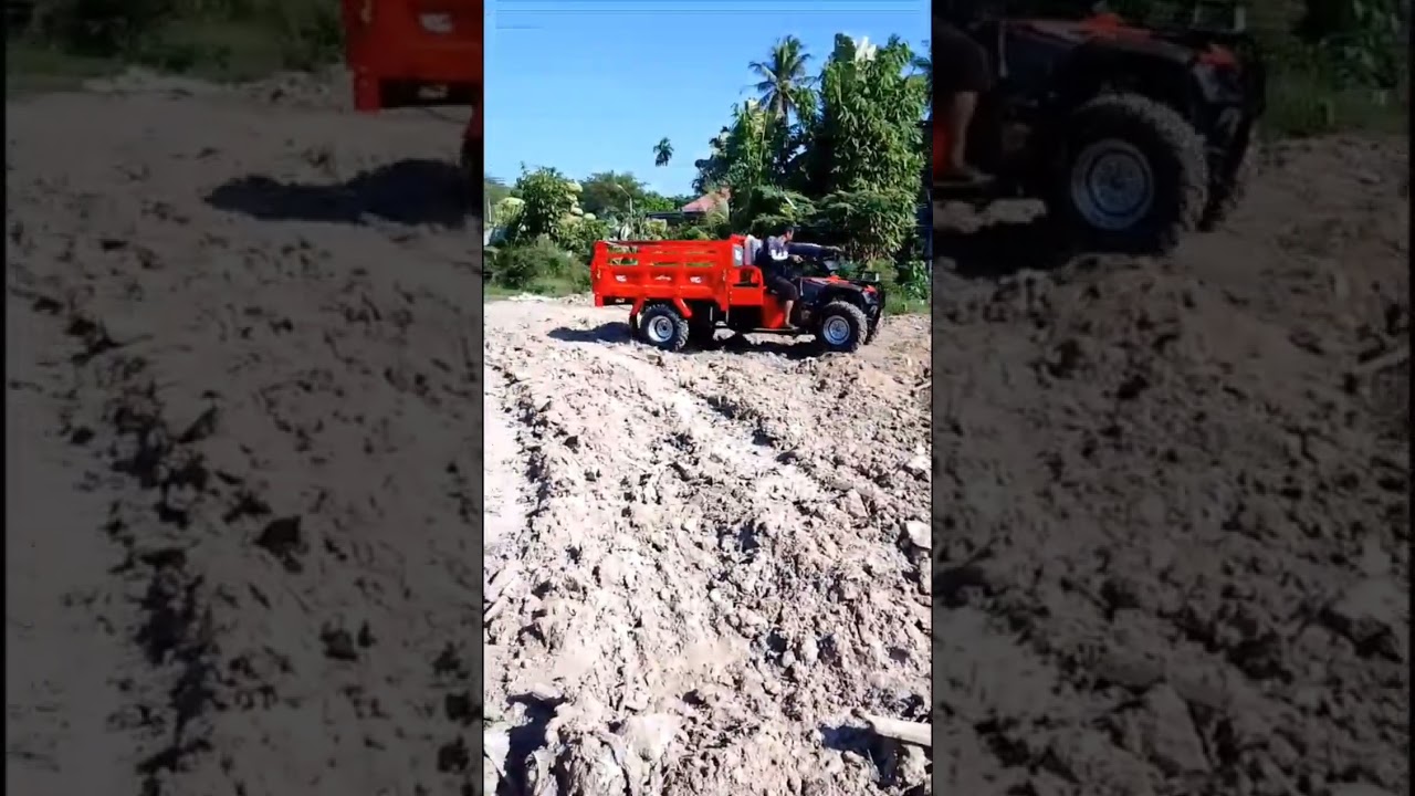 ATV cargo 400, 4x4, Dump dan Winc
