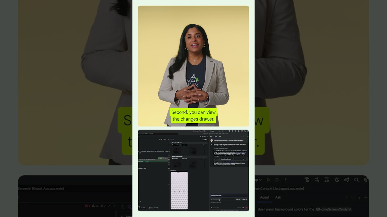 Improvements to Agent Mode in Android Studio
