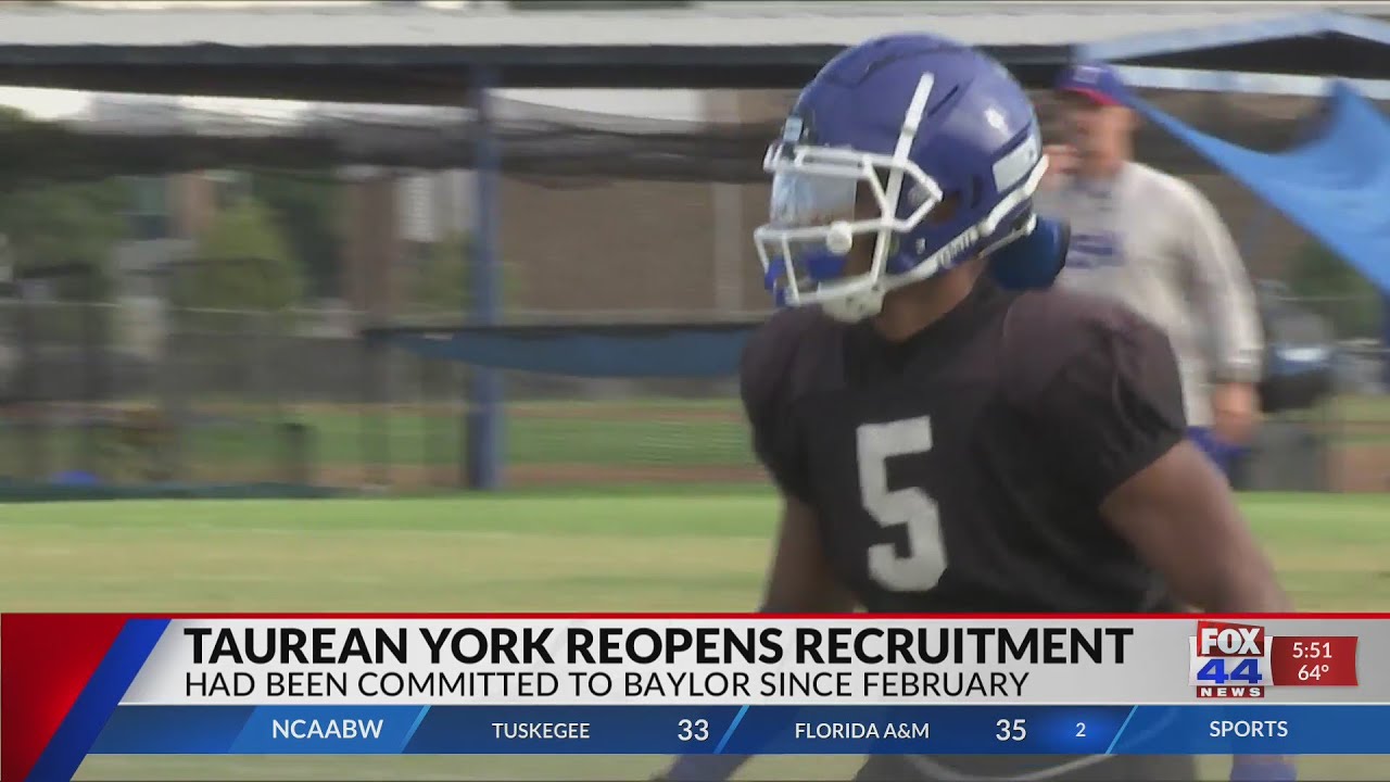 Temple's Taurean York reopens recruitment