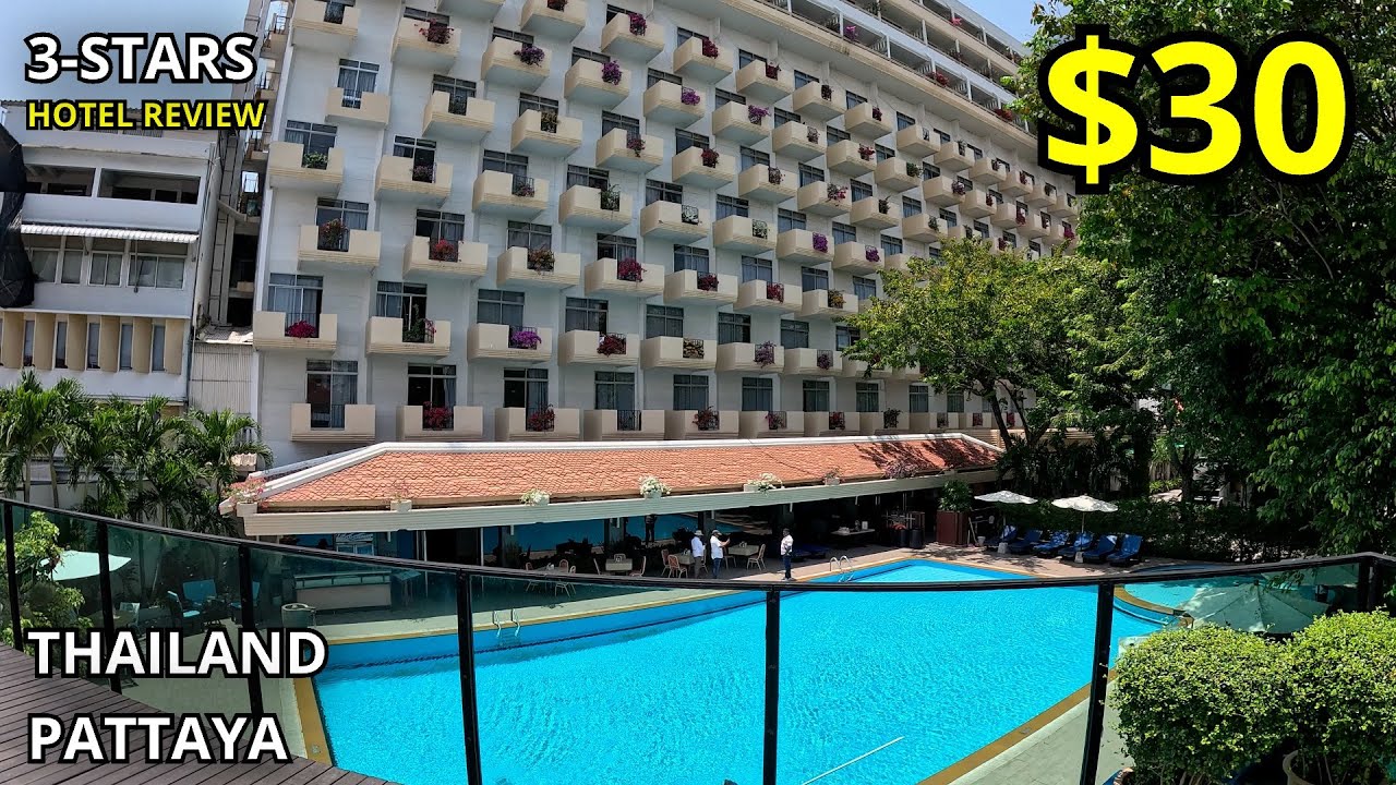Golden Beach Hotel, Pattaya, Tajlandia | Recenzja hotelu 4K 🇹🇭