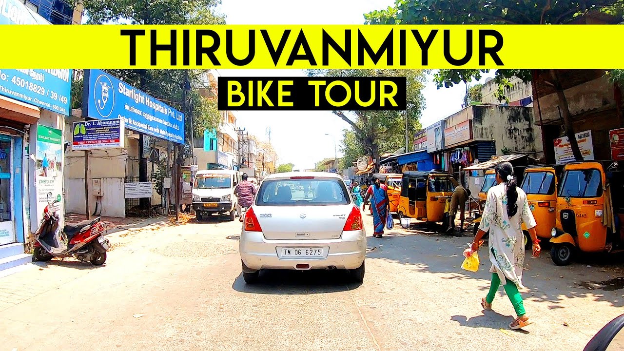 Thiruvanmiyur Drive | Part 1 | North Mada Street | Chennai | Bike Tour | India Walking Tours