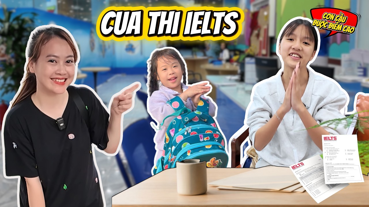 Hà Hí Dẫn Cua Đi Đăng Ký Học Tiếng Anh Luyện IELTS – Mint Vy Đứng Hình Khi Thấy Cua Ở Cùng Trung Tâm