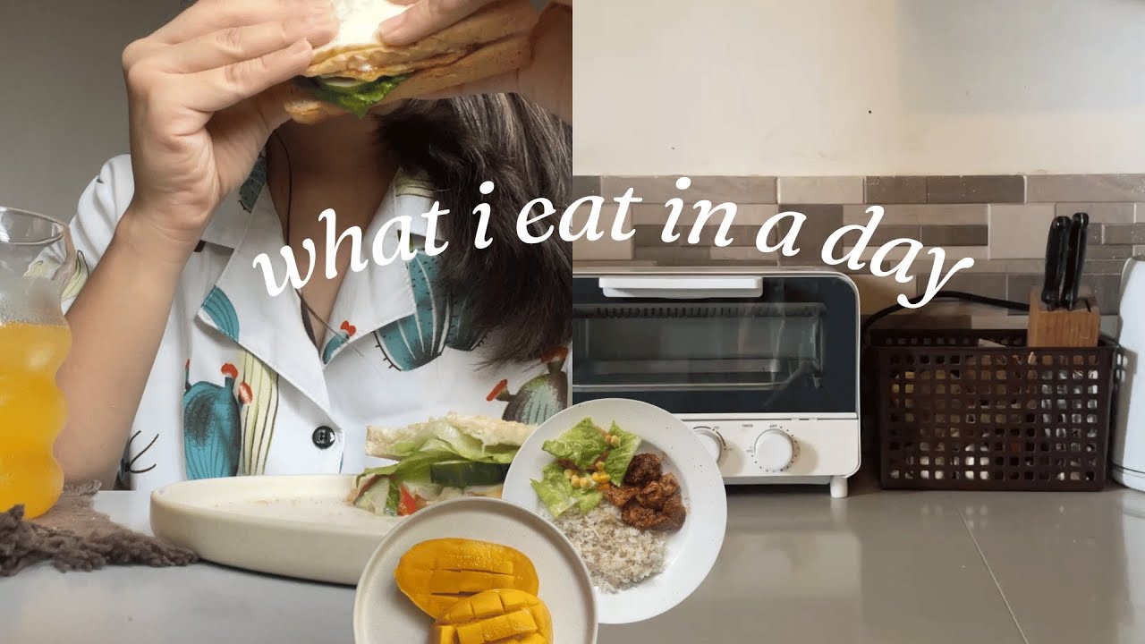 what i eat in a day as a med student 🍳🍅