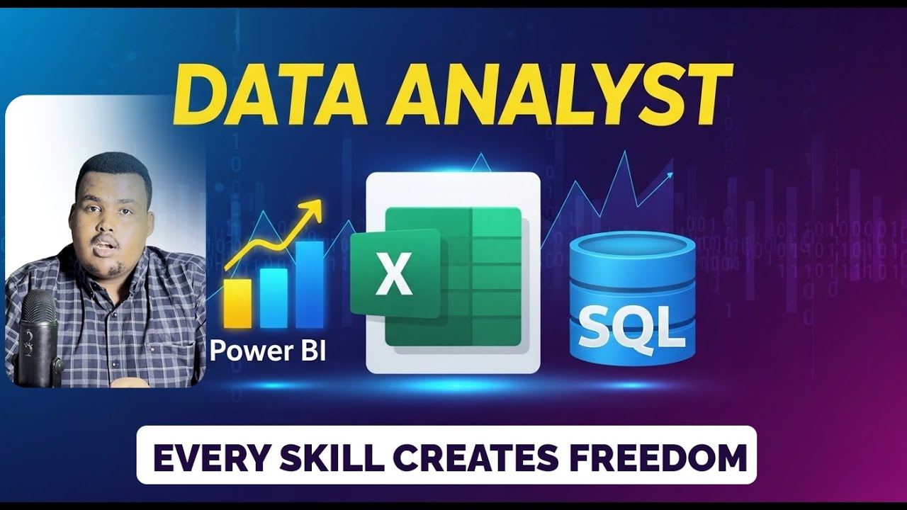 Sidee Ku Noqon Karta Data Analyst 2025 || How to Become a Data Analyst in 2025 (Step by Step)