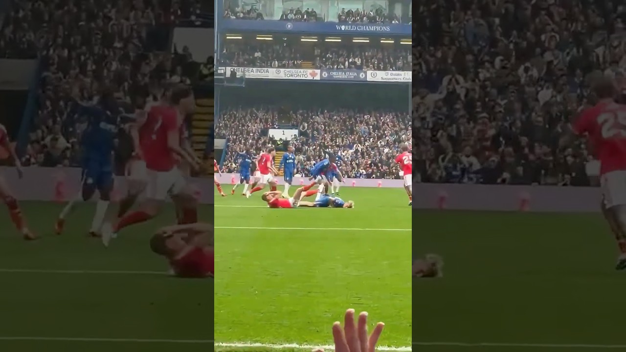 Jesse Derry Head Injury 🆚 Nottingham forest | Chelsea Vs Nottingham Forest Ft 1-3 #football #goals
