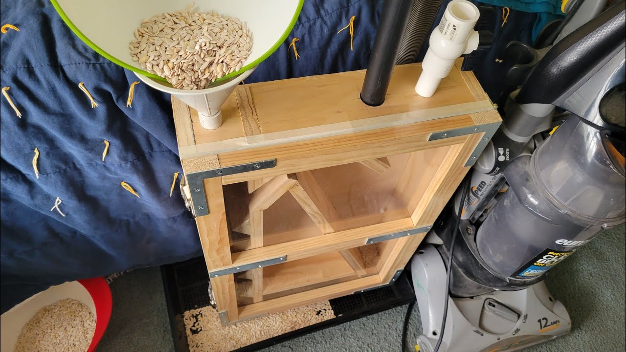 Automated Zig Zag Seed Winnower