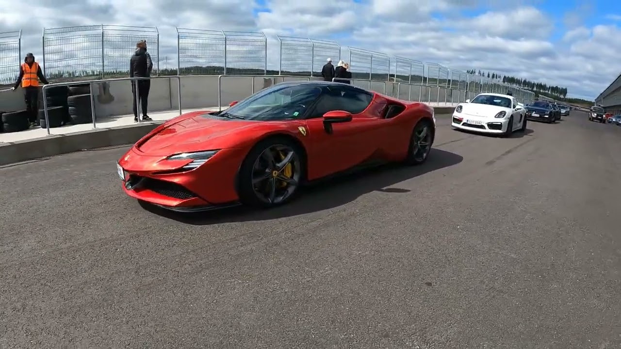 Kymiring RRC ratapäivä ja Ferrari SF90 spider 18.5.2023