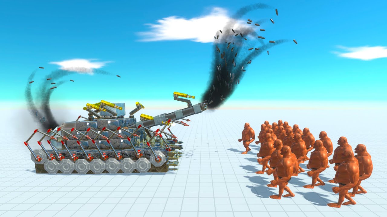 MEGATANK vs UNITS - Animal Revolt Battle Simulator