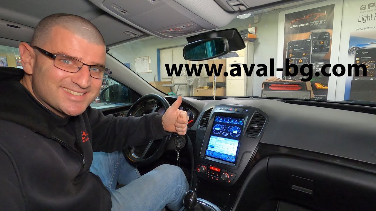 Opel Insignia - Tesla Style android навигационна система с 10.4
