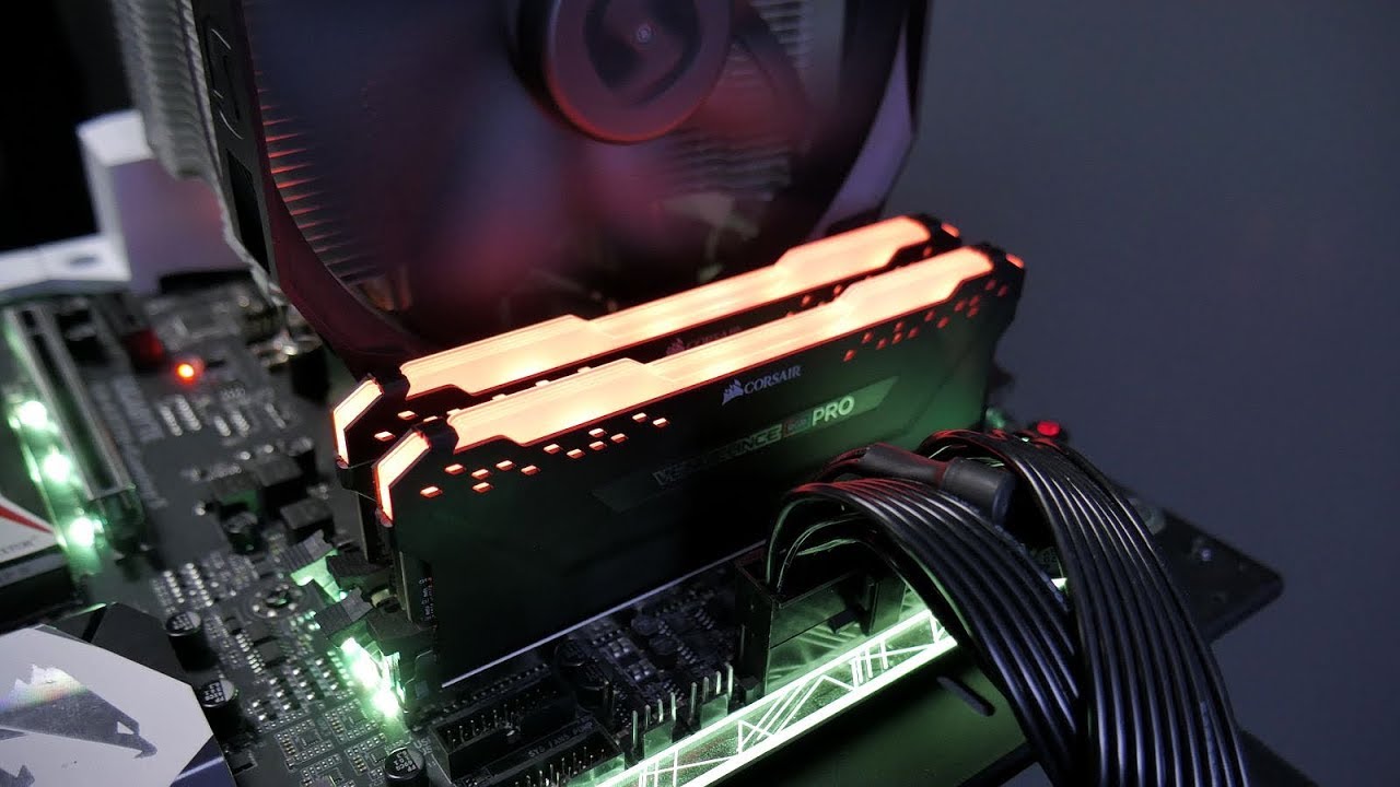 Pamięci RAM 3200MHz dla AMD Ryzen - Corsair Vengeance RGB PRO