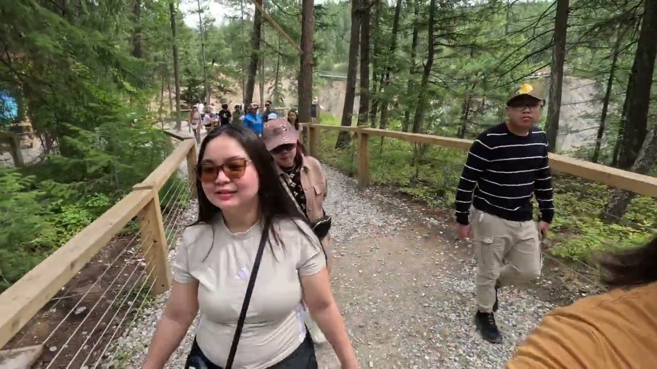 Golden Sky Bridge - Canada's Highest Suspension Bridge - Aug 2025