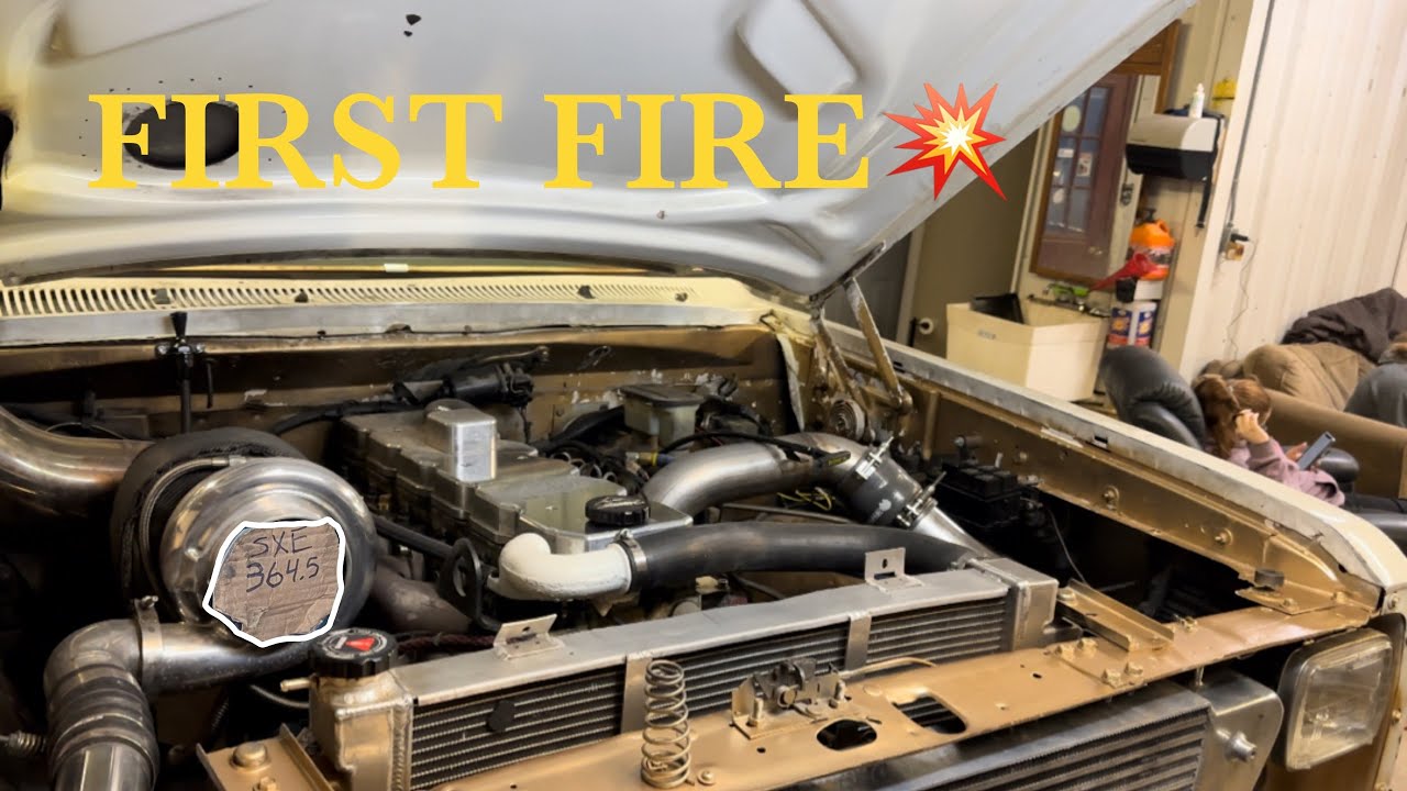 First Fire on the Common Rail First Gen!