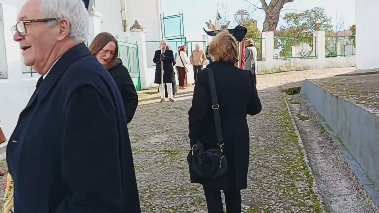 San Sebastián de recogida hacia su ernita. 20 de enero de 2026. Fuente Obejuna.