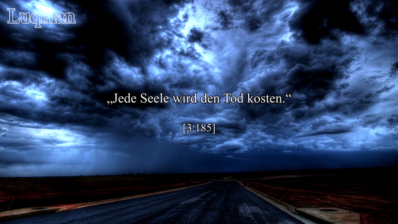 Die Leute die schmerzen haben um den Toten! Eine Kurze Ermahnung