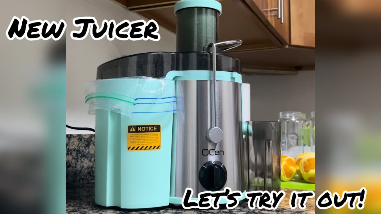 New Qcen Juicer Machine! Let’s try it out!