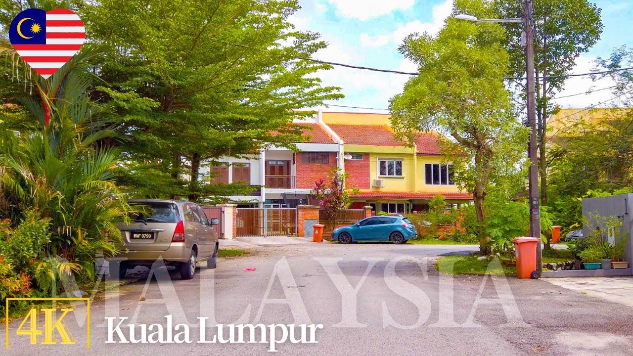 🇲🇾 Malaysia Walking - Kelana Jaya Beautiful Street | Petaling Jaya | 4K