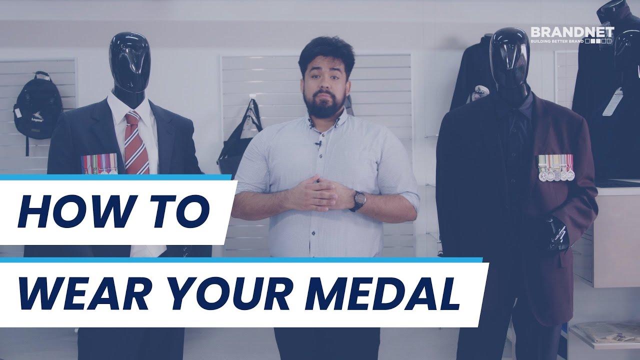 How to wear your medals