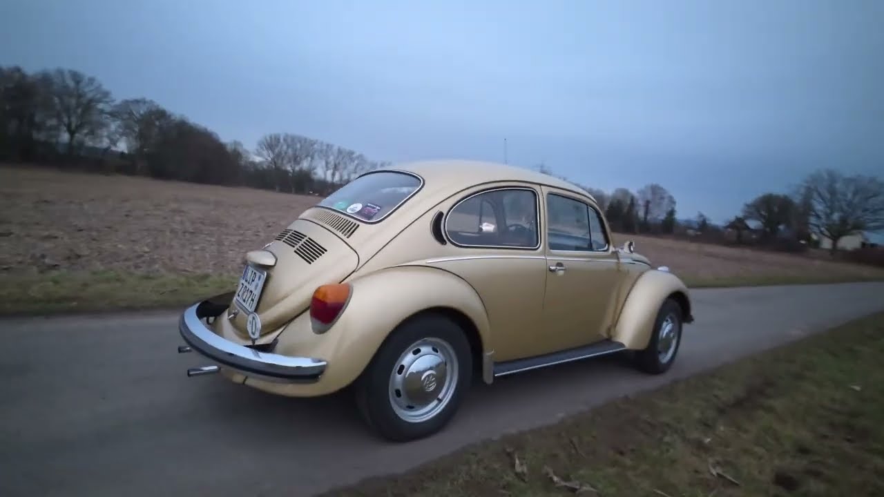 Volkswagen Käfer 1303 (1974) - Walkaround, Interior, Engine & Sound