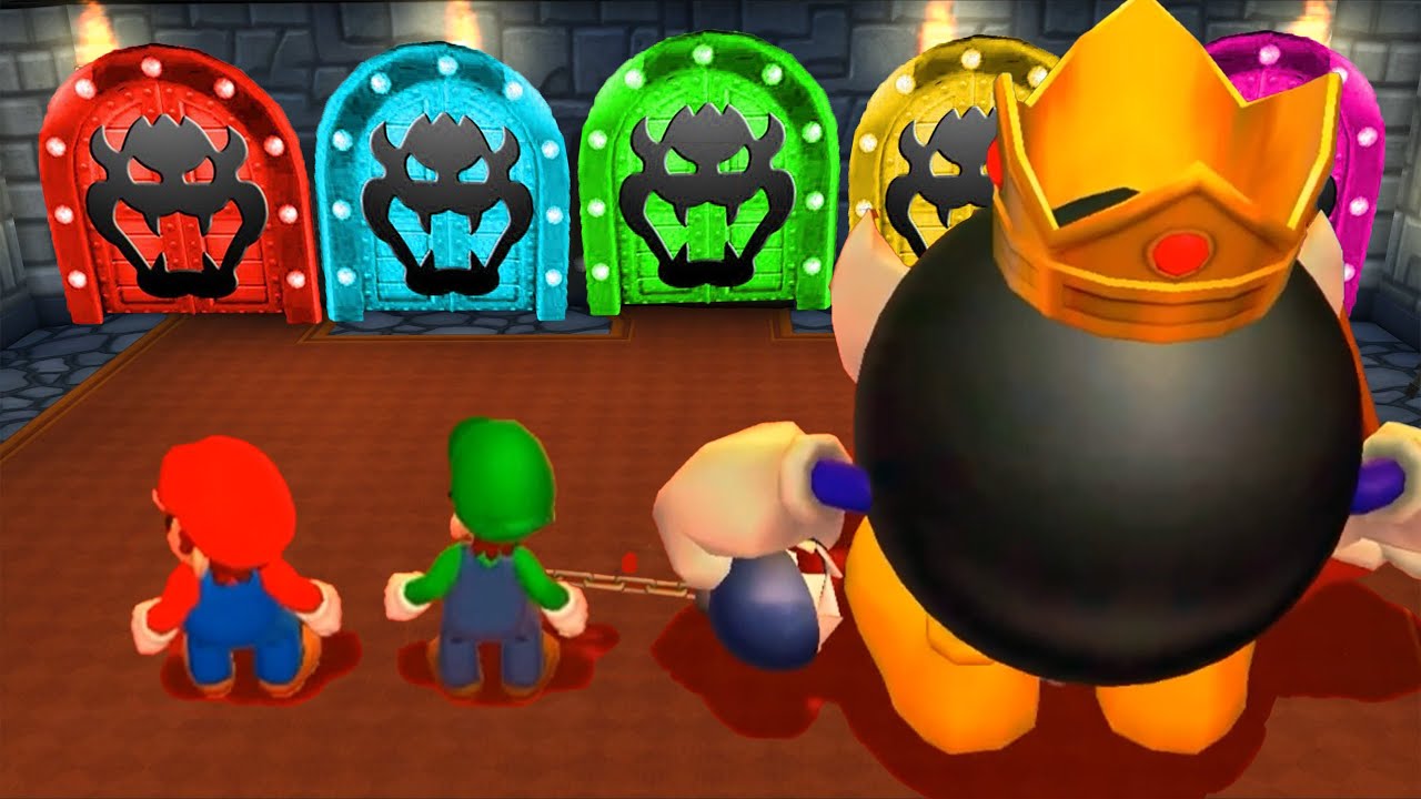 Mario Party but you can play as BOSSES! (Chain Chomp & King Bob-omb)