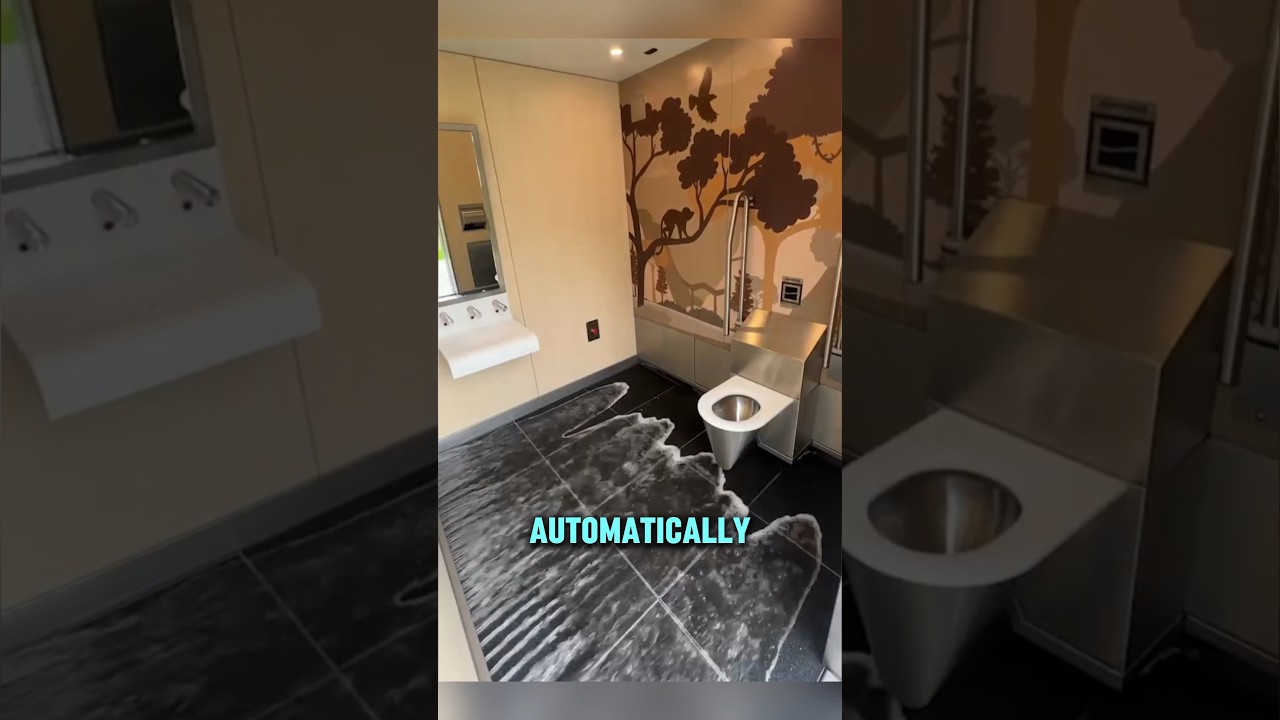 Samoczyszcząca toaleta publiczna Sanitronics