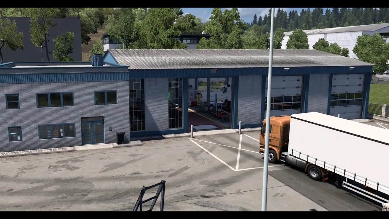 Euro Truck Simulator 2. Покупаем прицеп, гараж. Нанимаем работников.