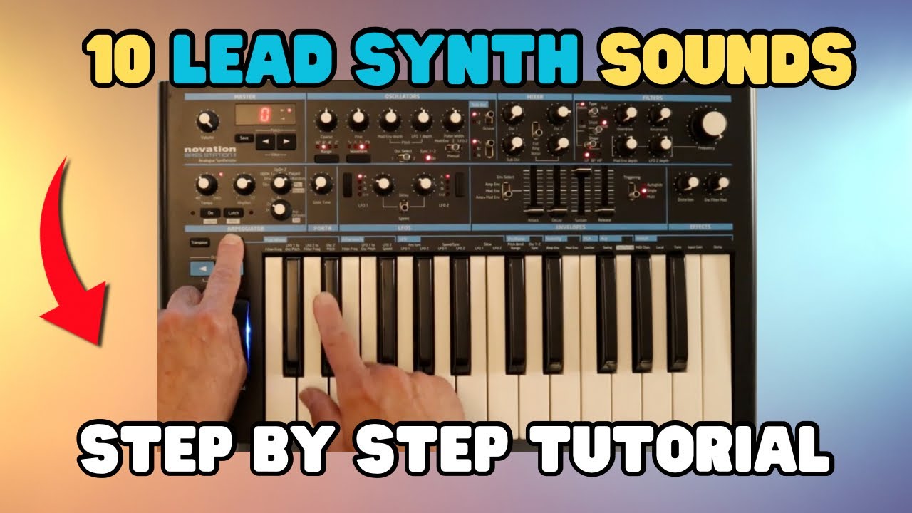 Creating 10 MONO Synth Lead Sounds from Scratch!