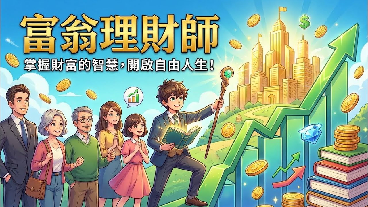 《富翁理財師》傳奇揭祕：普通薪水也能財富自由？掌握這幾個致富金律，讓你受用終身！
