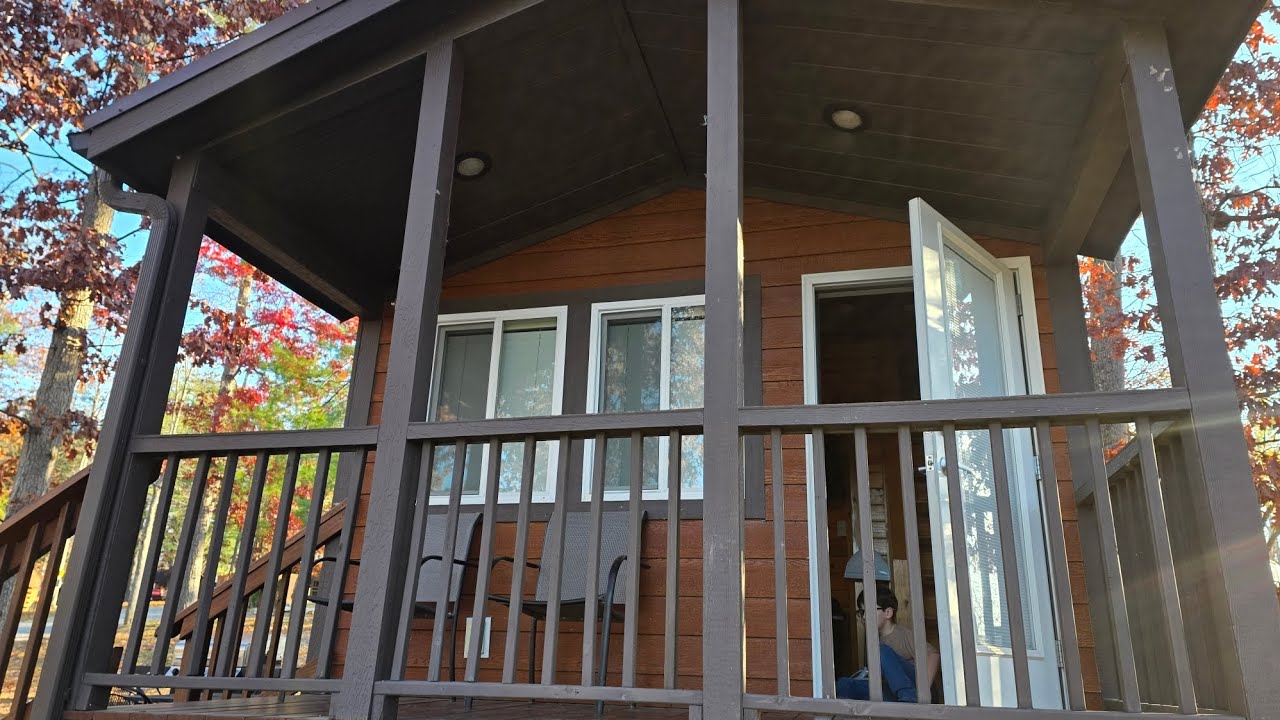 Deluxe cabin 25 KOA In Lexington Natural Bridge Va.