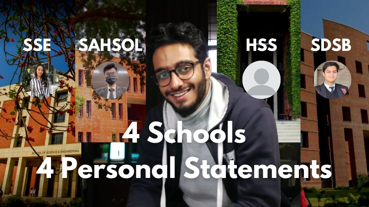 4 Personal Statements, 4 Schools at LUMS - Getting into LUMS