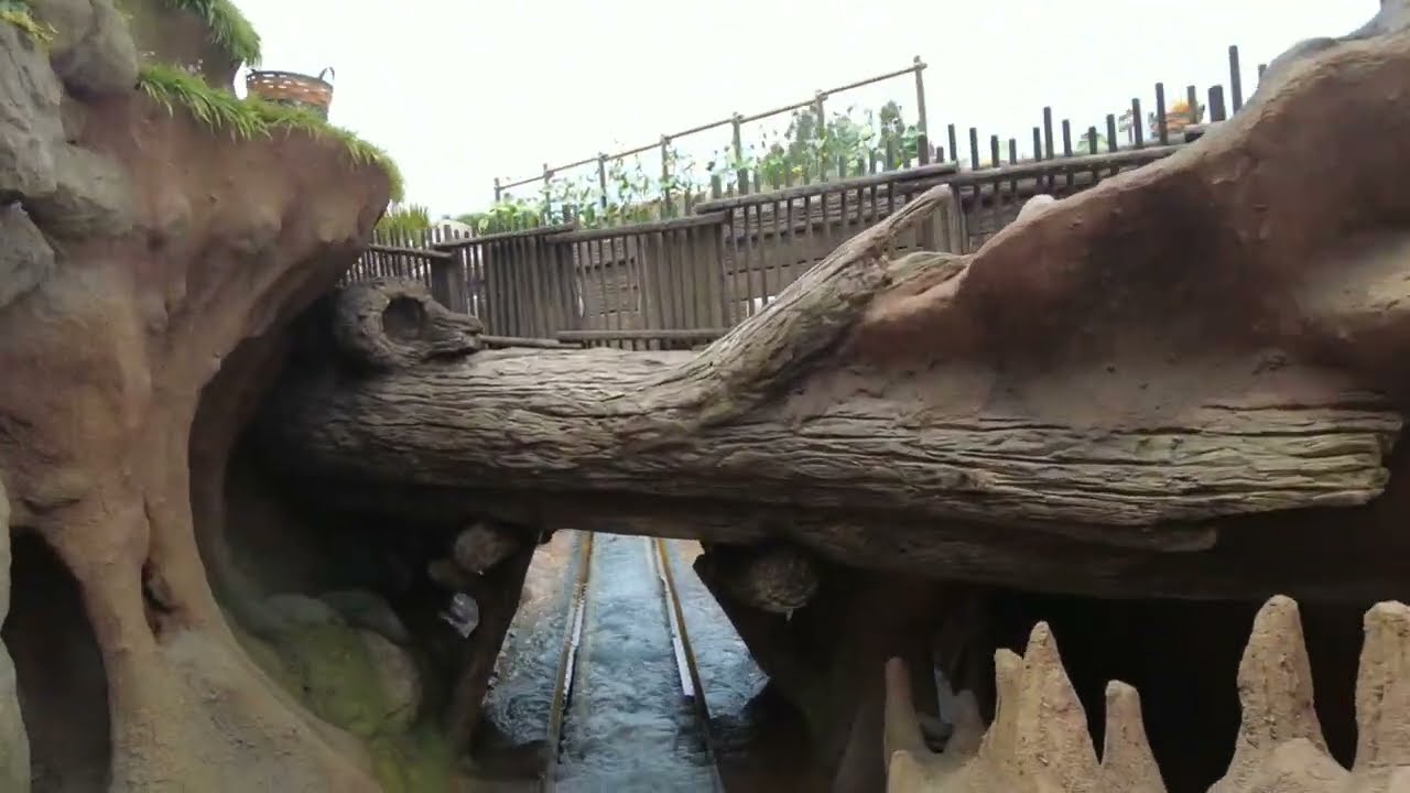 Tiana's Bayou Adventure from first seat POV.  AKA the camera destroyer (wait til the end)