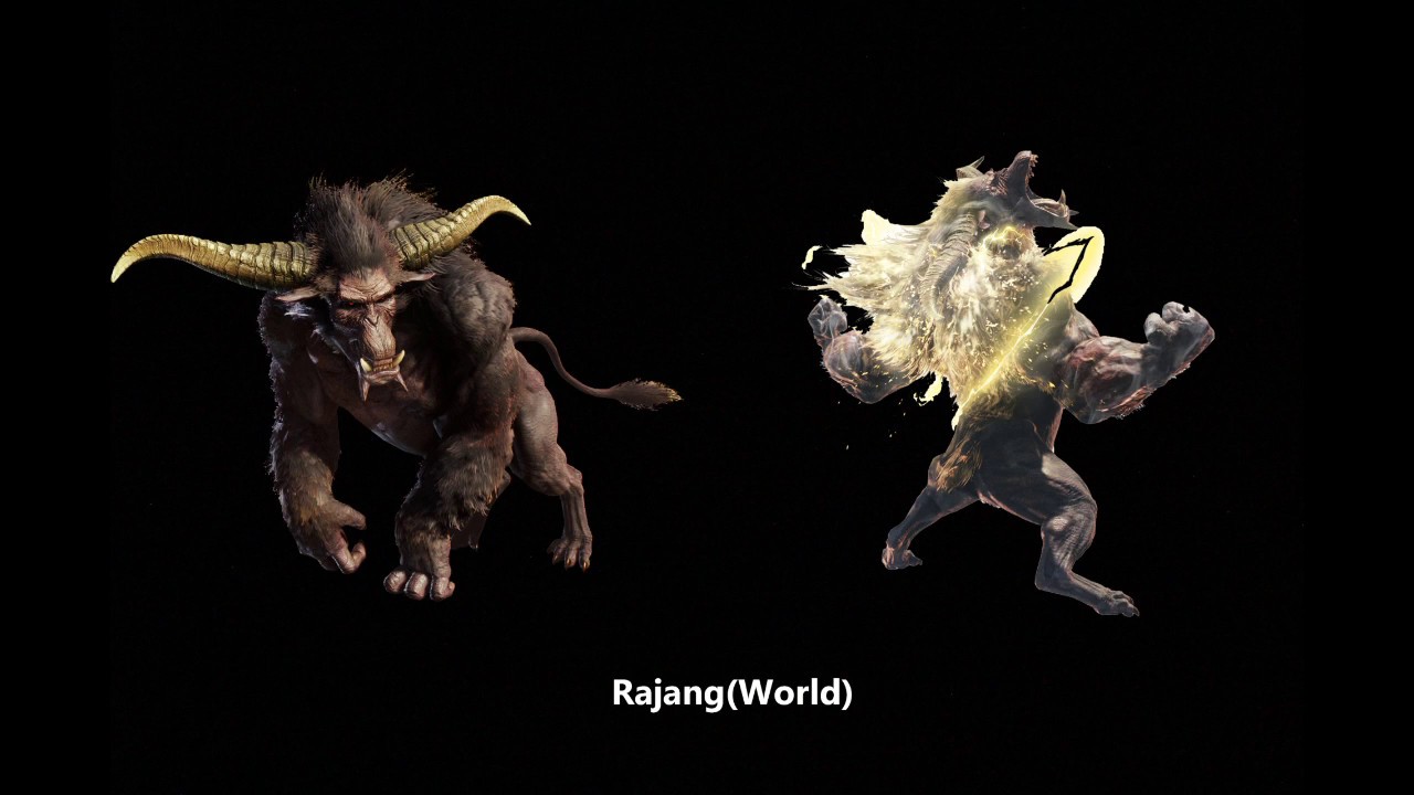 Monster Hunter Large Monster Roar Comparison: Original VS World