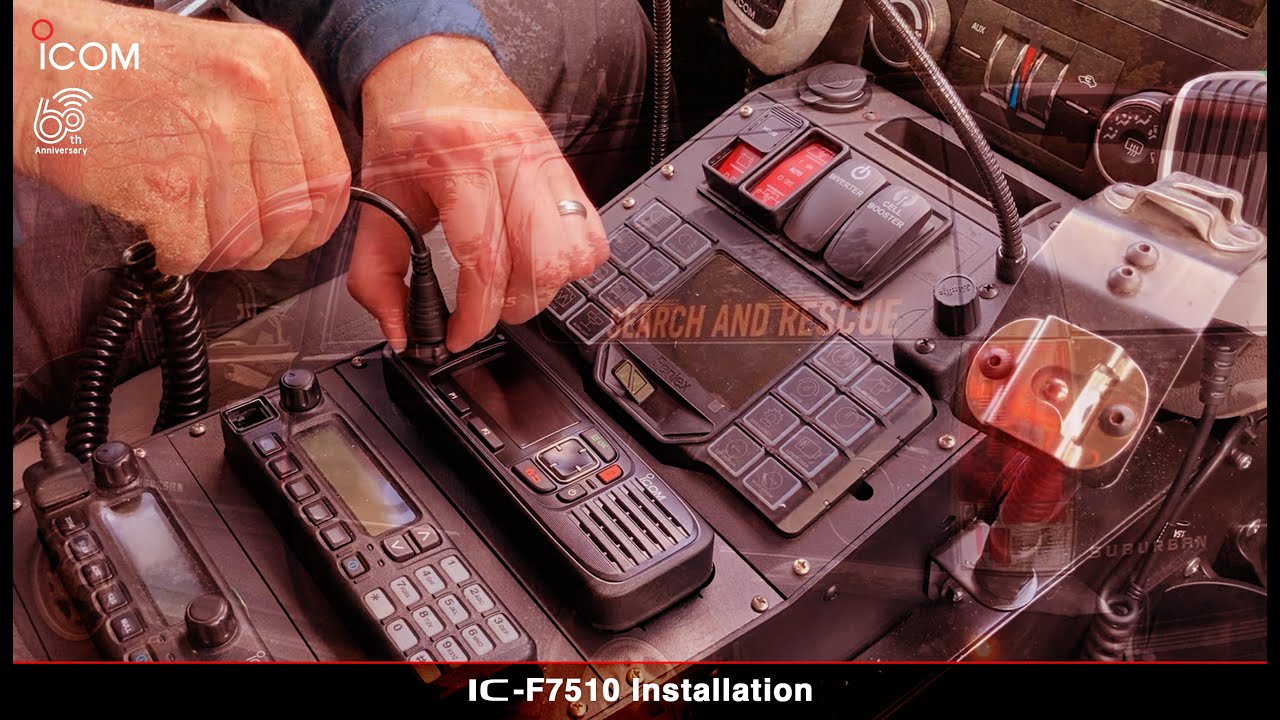 Icom IC-F7510 Installation - King County Search & Rescue