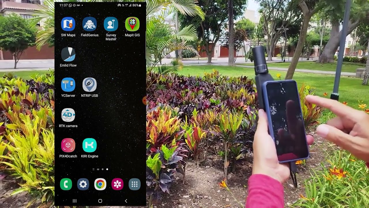 RTK-NTRIP GNSS X5Mobile para Smartphones - SETUP y conexión a correcciones NTRIP